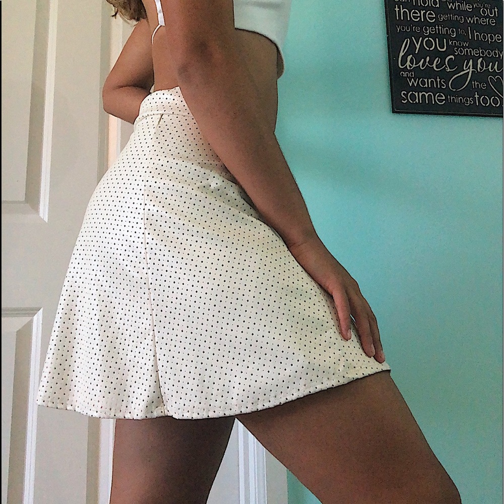 off white socialite skirt.